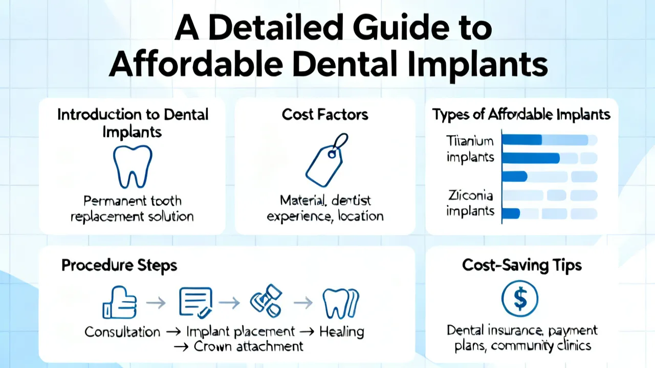 Affordable Dental Implants: A Comprehensive Guide