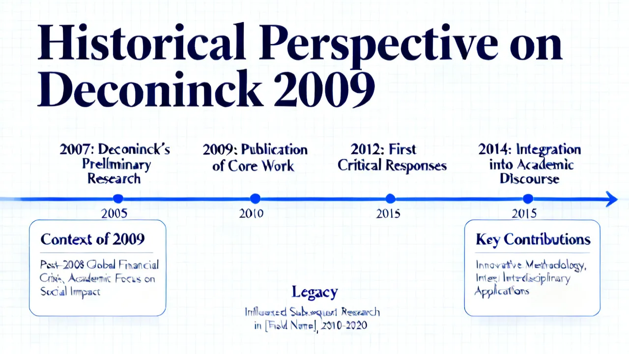 Analyzing Deconinck's 2009 Study